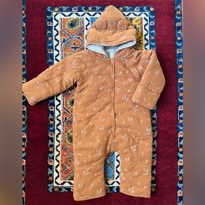 Fin & Vince Wheat Bear Jumpsuit